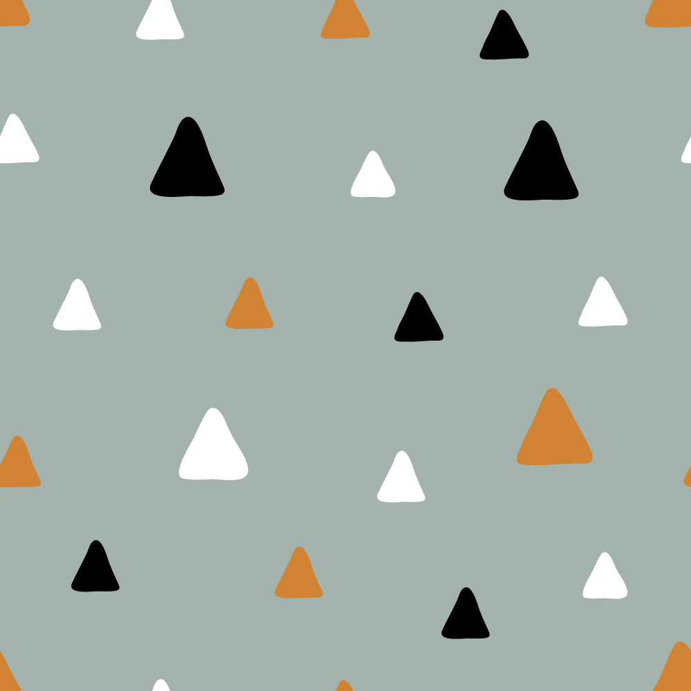 Little Mountains Wallpaper pattern close-up
