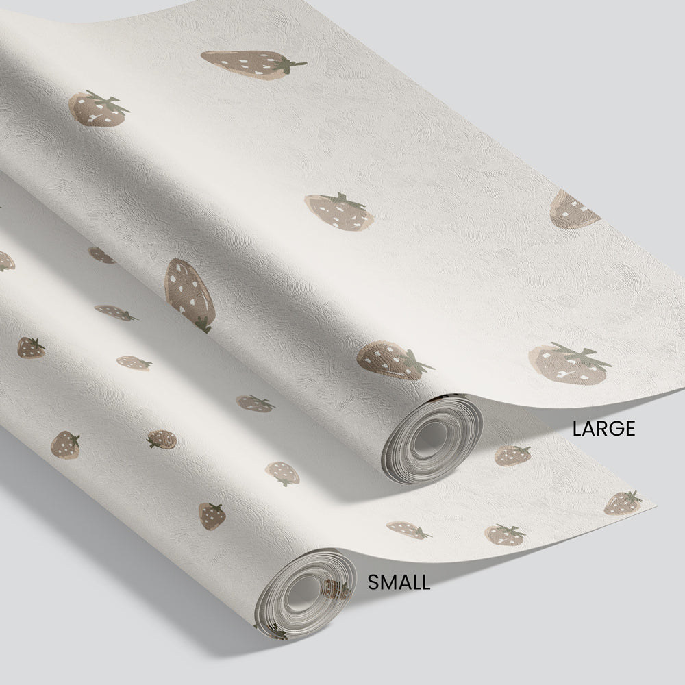 Berry Bash Wallpaper pattern size options