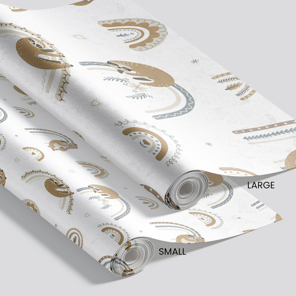 Chill Vibes (White) pattern size options