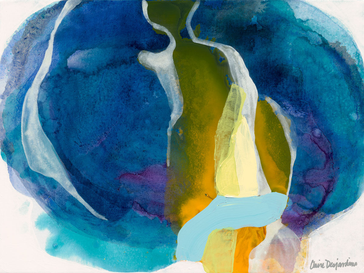 Claire Desjardins' Crossings 02 print close-up