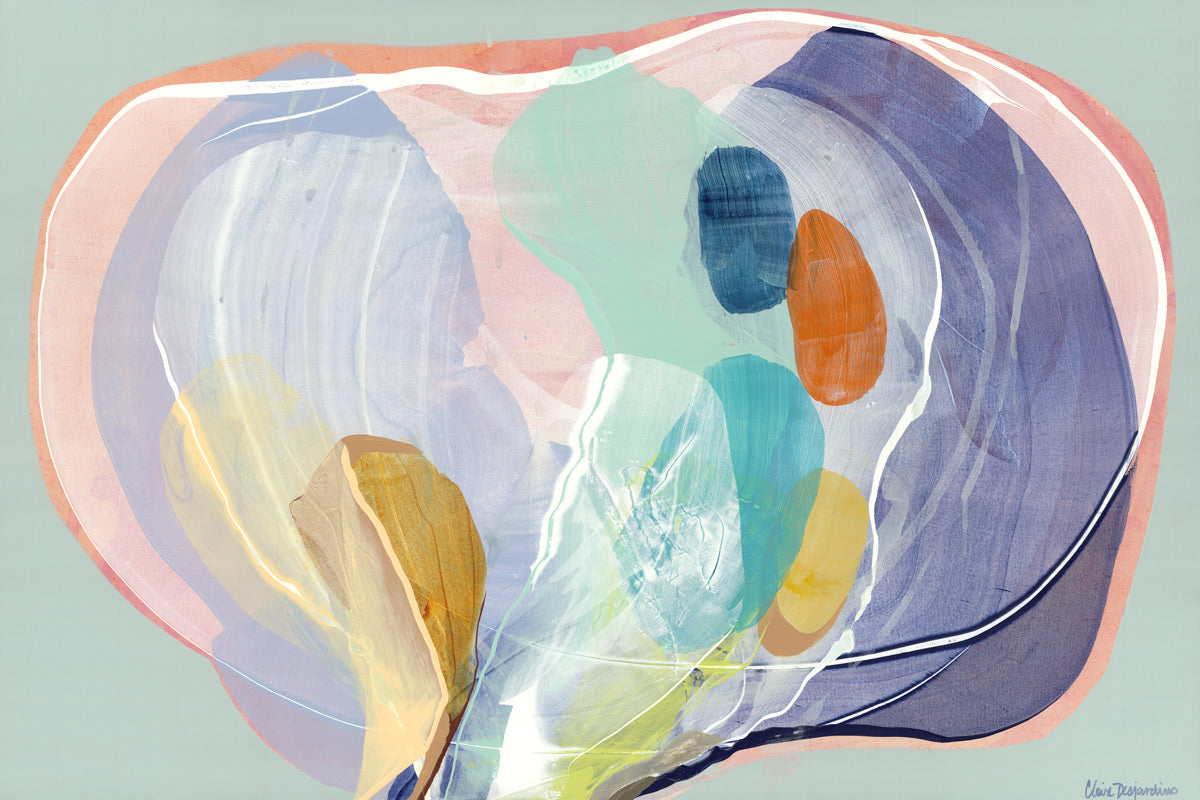 Claire Desjardins' Moving in Silence print close-up