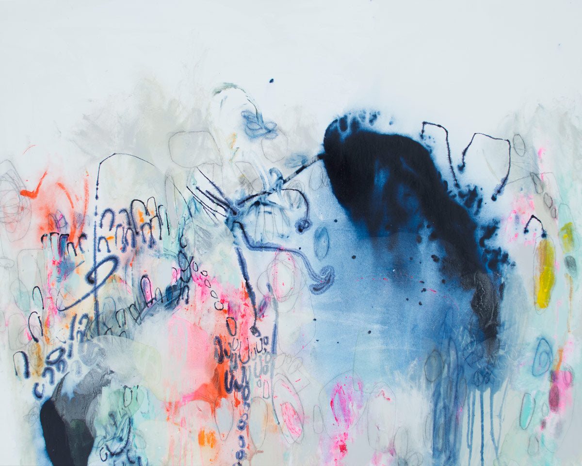 Claire Desjardins' The Secrets We Keep print close-up