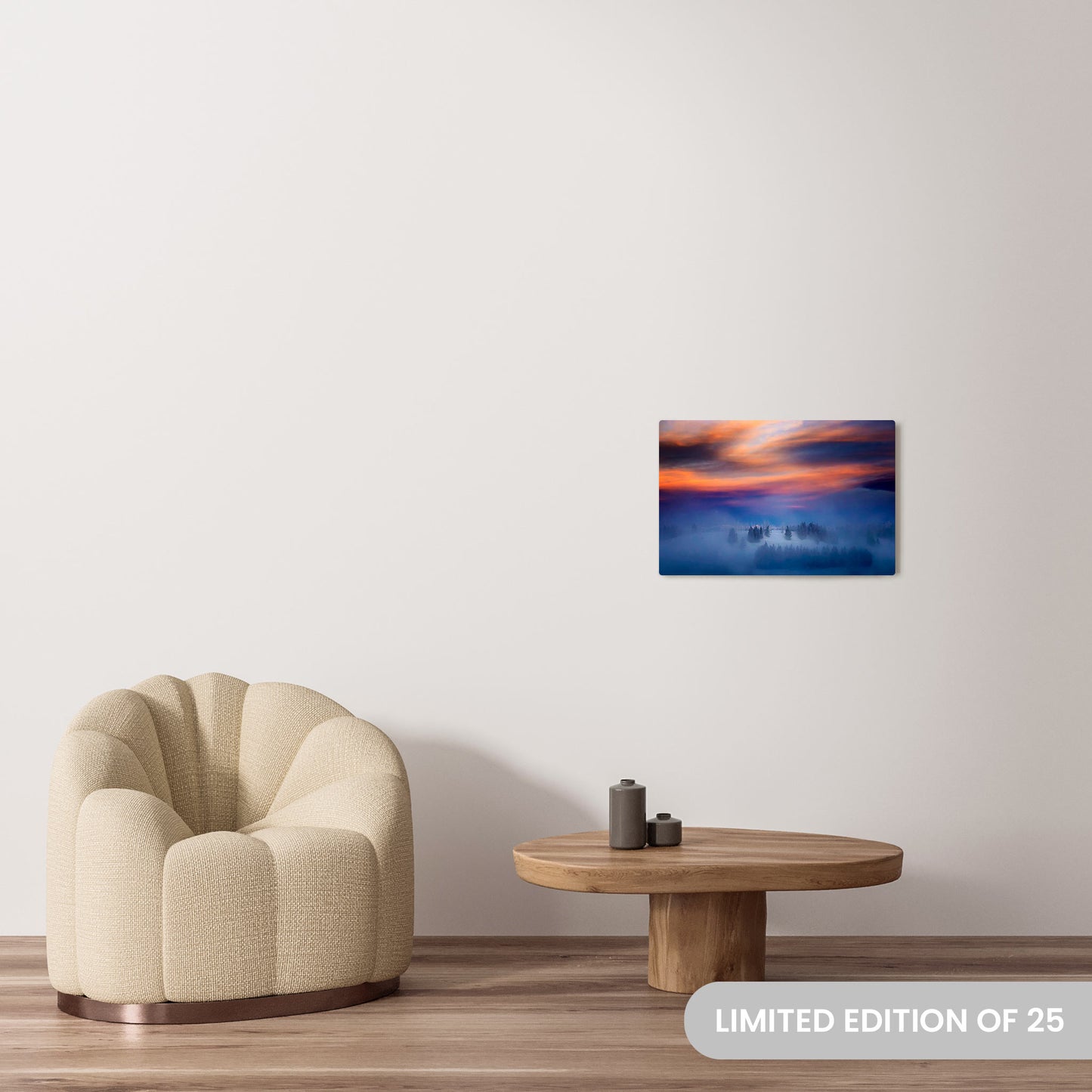 Michelle Valberg's Yellowstone photography reproduced on a 16x24 HD metal print