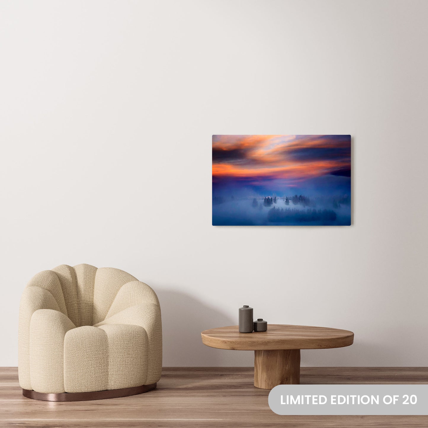 Michelle Valberg's Yellowstone photography reproduced on a 24x36 HD metal print