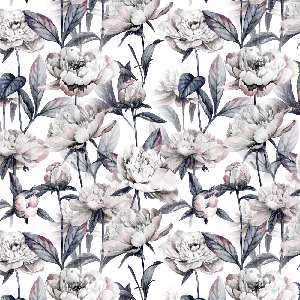 Polar Spring White wallpaper pattern close-up