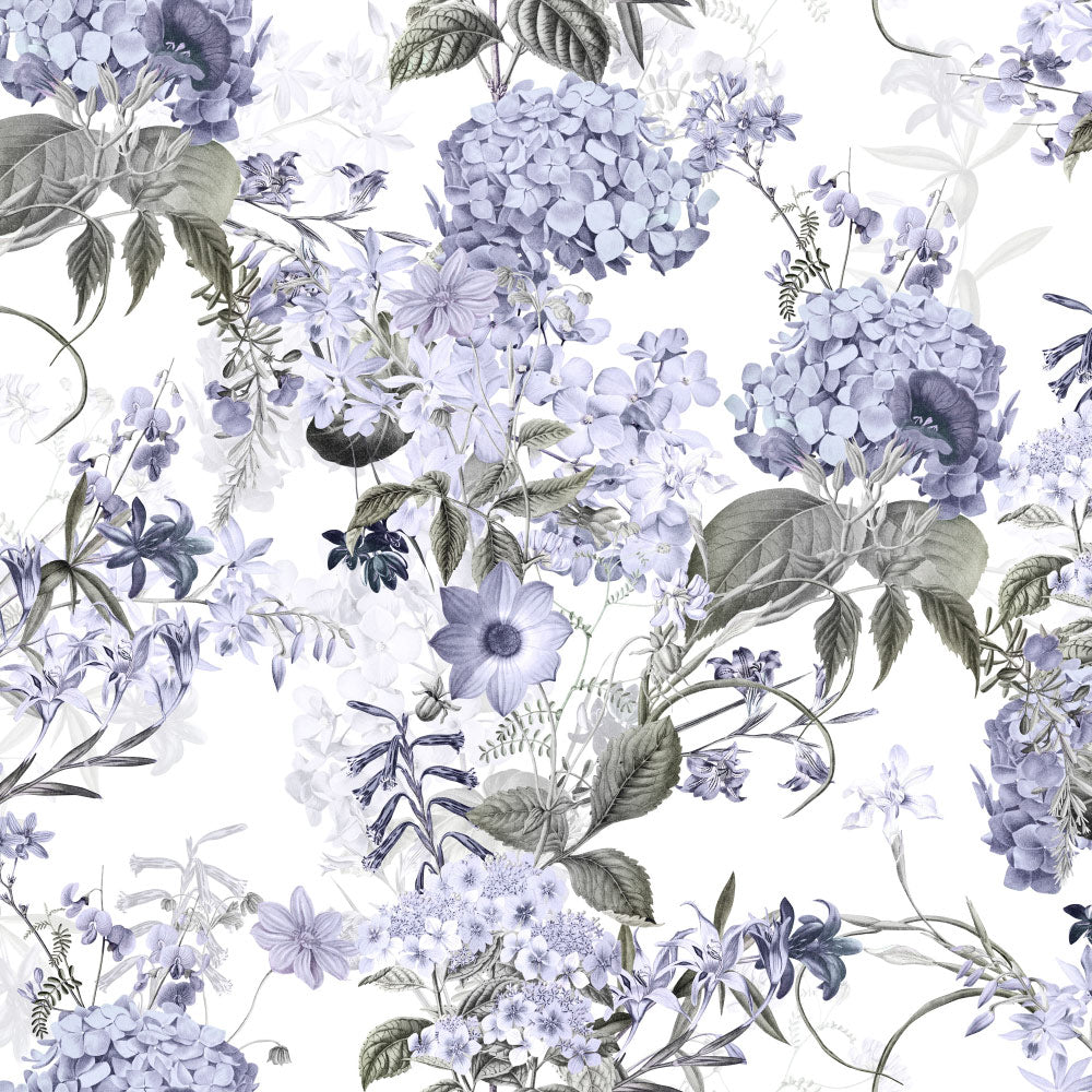 A Hint of Lavender Wallpaper pattern close-up