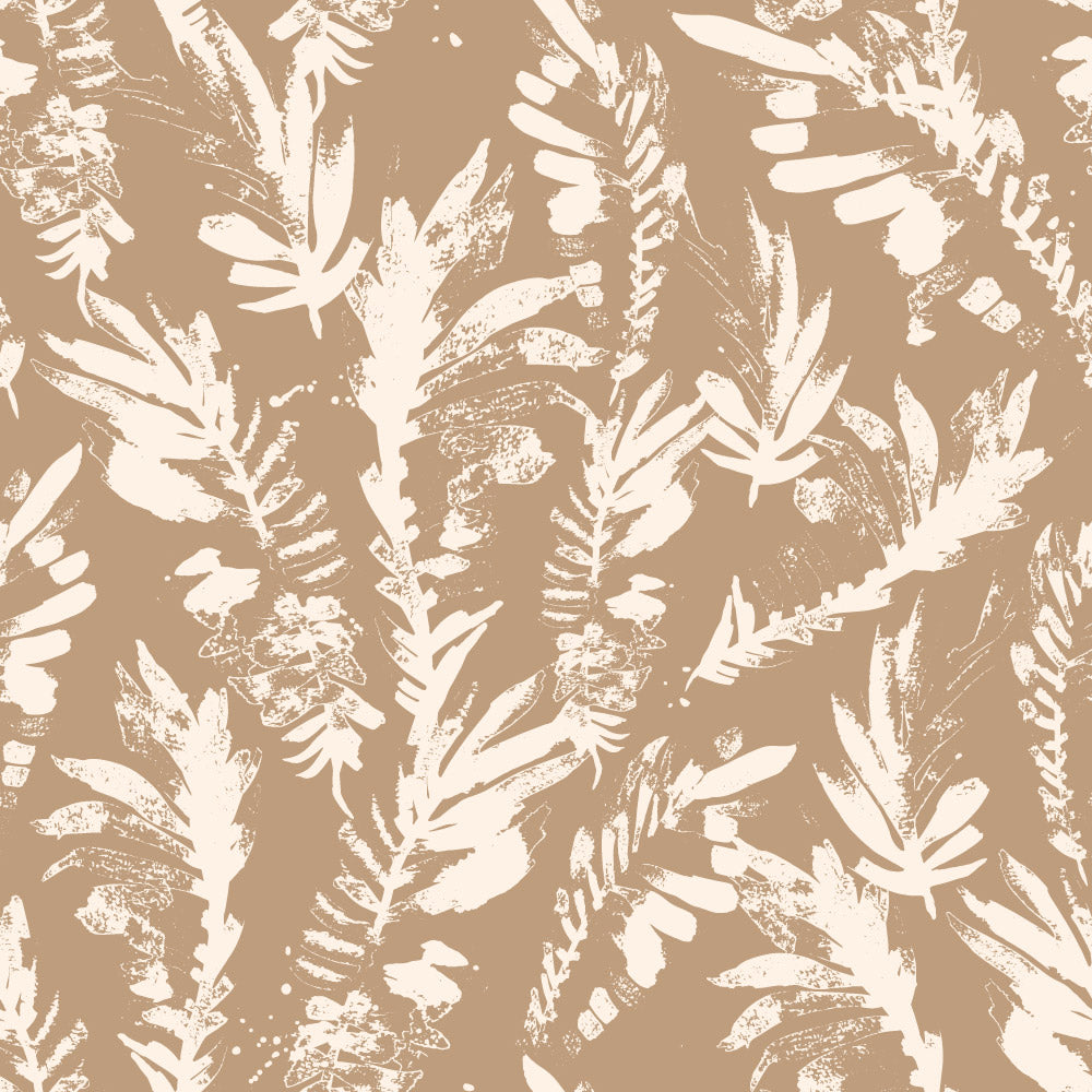 Palm Tree Breeze Wallpaper pattern close-up