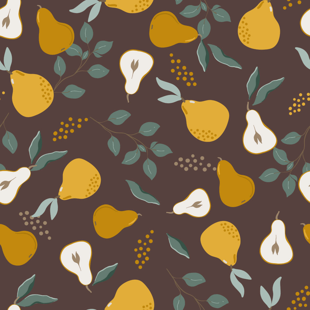 Pear Peak Wallpaper pattern close-up