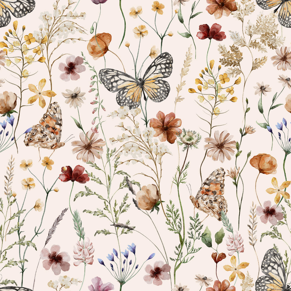 Butterfly Kingdom Wallpaper pattern close-up