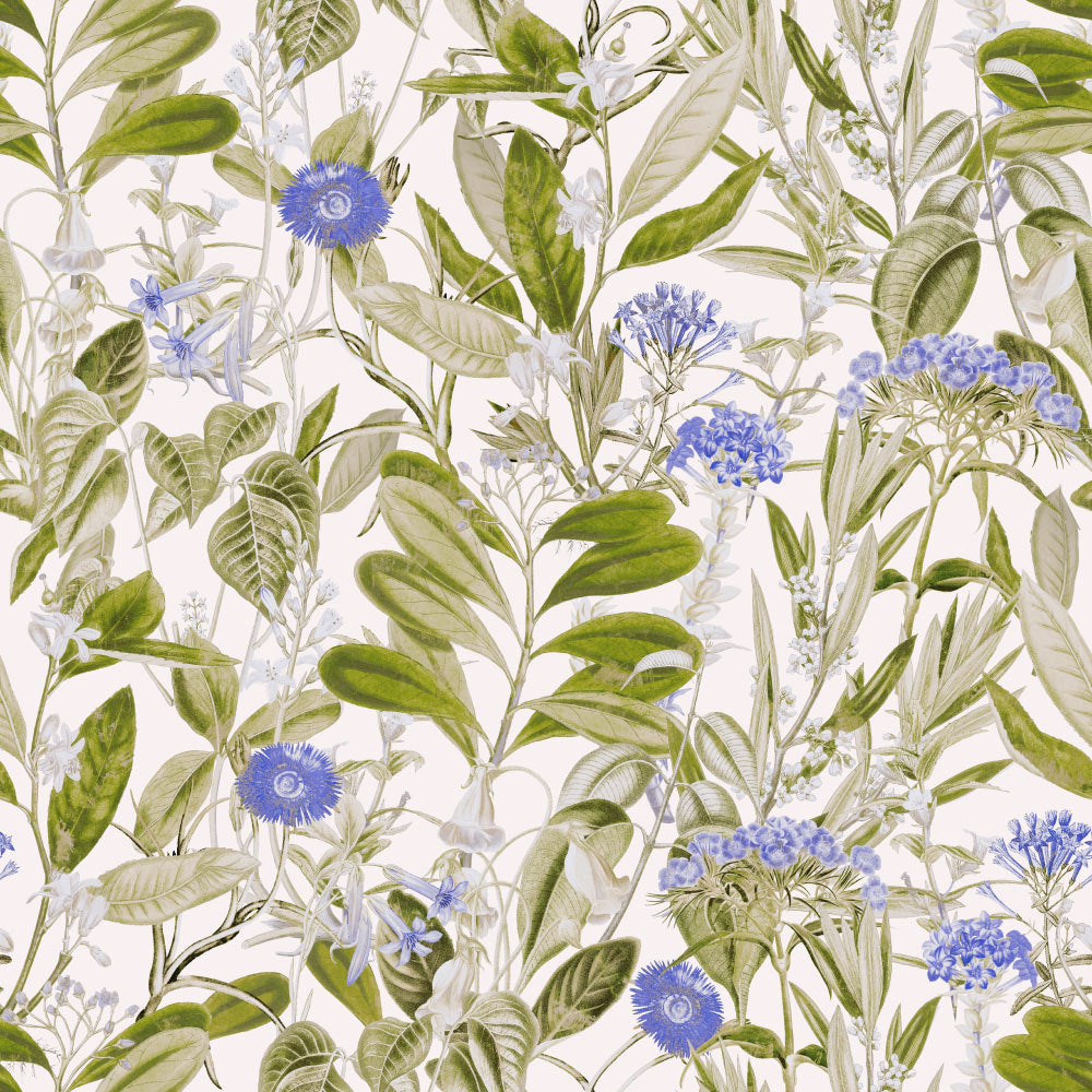 Sapphire Serenade Wallpaper pattern close-up