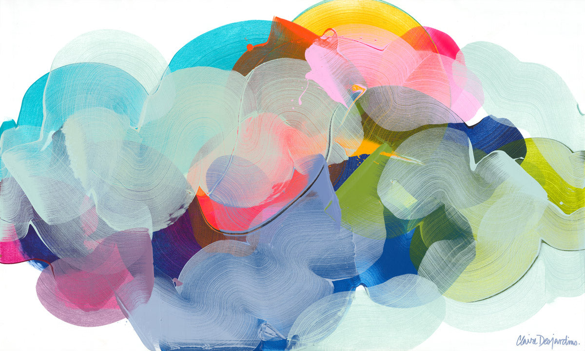 Claire Desjardins' Sea Glass print close-up