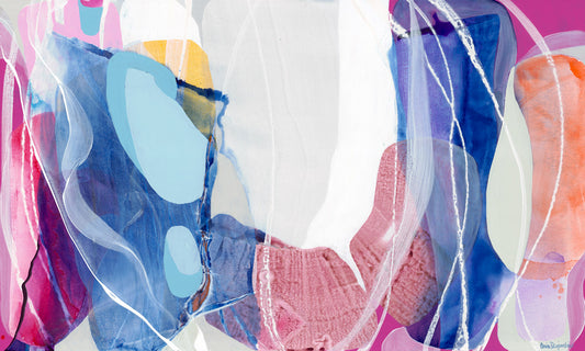 Claire Desjardins' Breathe Slowly print close-up