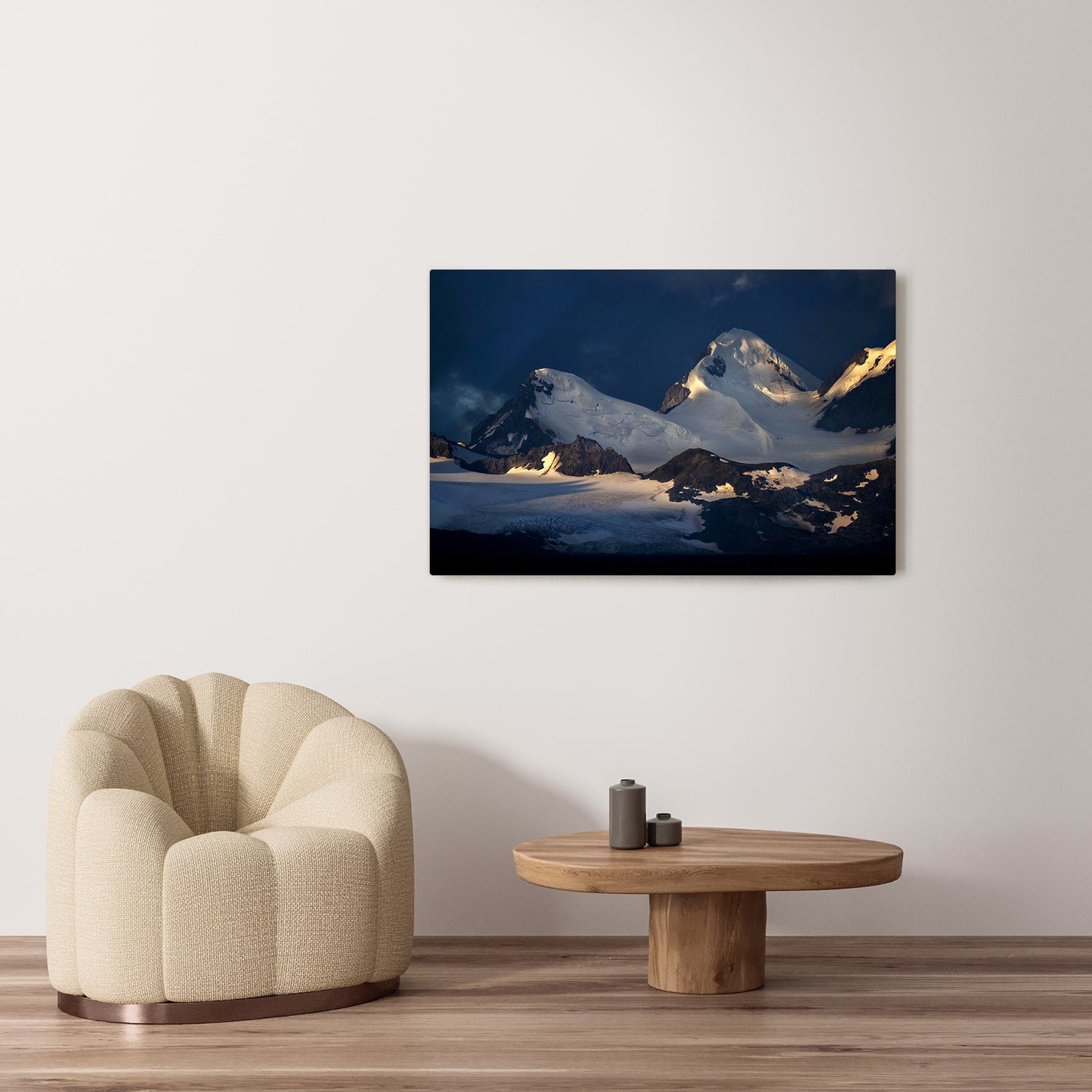 Michelle Valberg's Frosty Antarctica photography reproduced on a 32x48 HD metal print