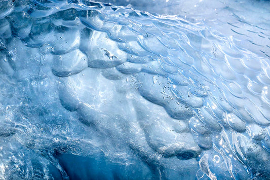 Michelle Valberg's Glistening Ice print close-up